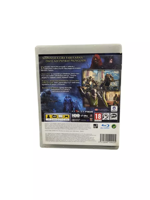 GRA O TRON PS3 GAME OF THRONES NAPISY PL