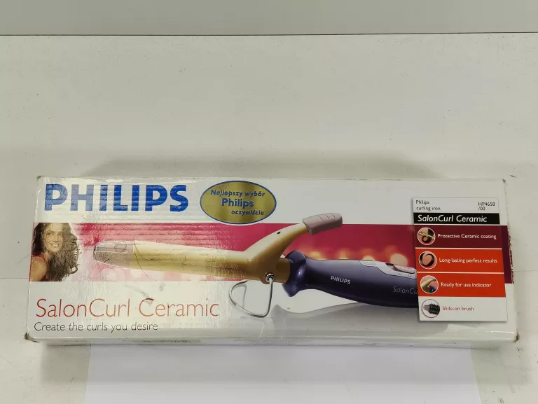 PROSTOWNICA PHILIPS SALON CURL CERAMIC HP4658