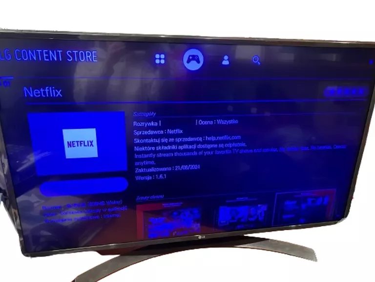 TELEWIZOR LG 43UJ634V UHD OPIS!!!!