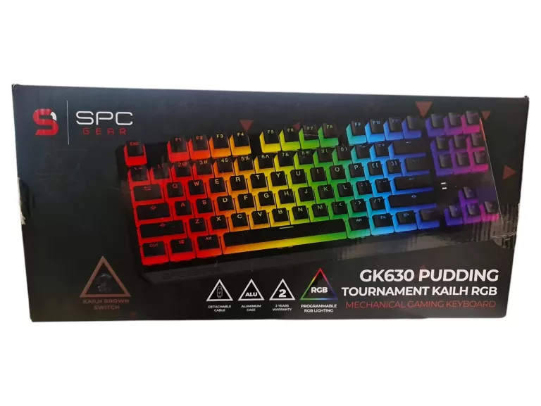 KLAWIATURA MECHANICZNA SPC GEAR GK630 RGB