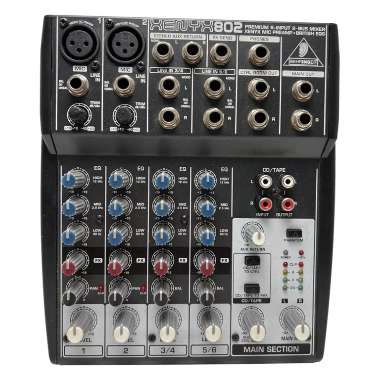 MIKSER BEHRINGER XENYX 802