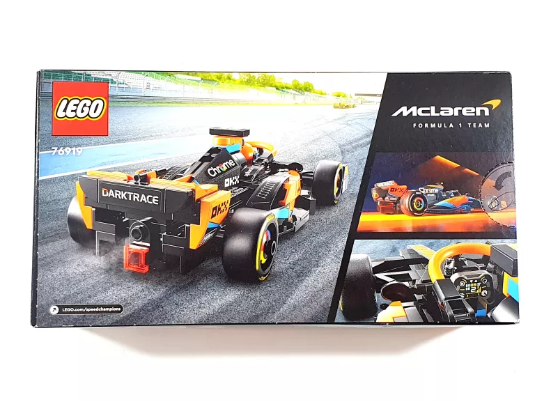LEGO SPEED CHAMPIONS 76919 SAMOCHÓD WYŚCIGOWY MCLAREN FORMUŁA 1