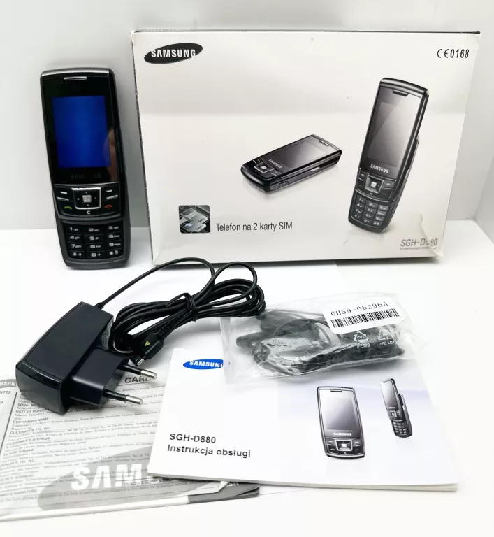 TELEFON SAMSUNG SGH-D880 NOBLE BLACK DUAL SIM