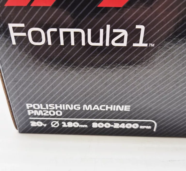 POLERKA FORMULA 1 PM200 CZERWONY 180 MM 20 V