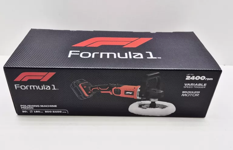 POLERKA FORMULA 1 PM200 CZERWONY 180 MM 20 V