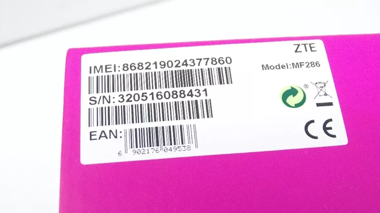 ROUTER LTE ZTE MF286 /PLOMBY