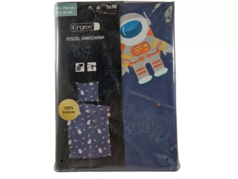 POŚCIEL ERGEE BAWEŁNA 160X200 ASTRONAUTA