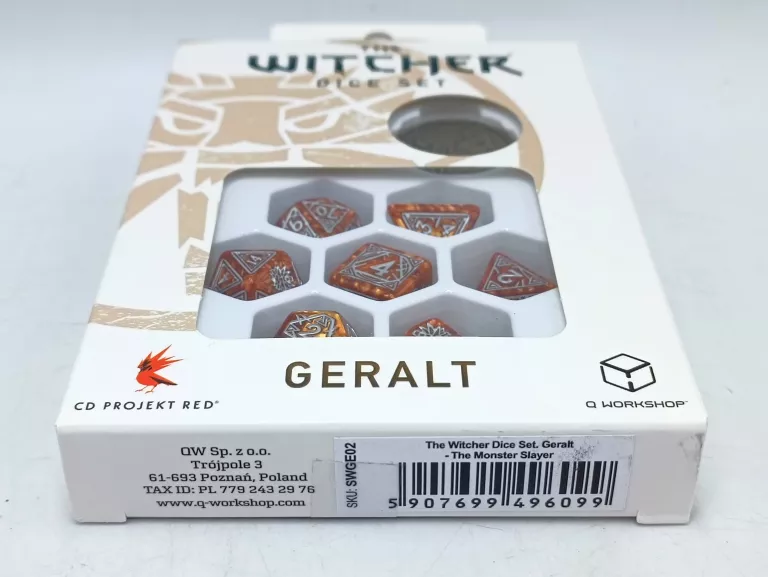 KOŚCI RPG WIEDŹMIN GERALT ŁOWCA POTWORÓW WITCHER