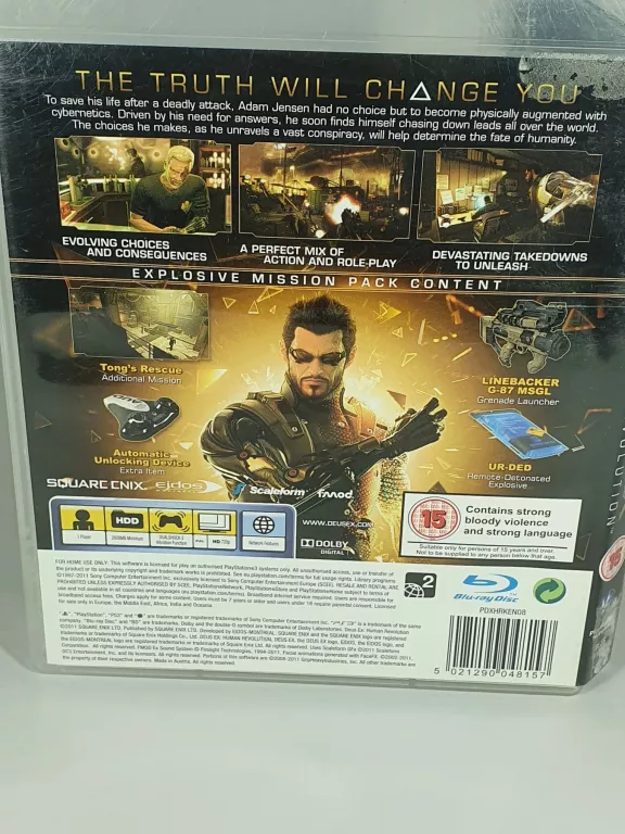 GRA PS3 DEUS EX HUMAN REVOLUTION