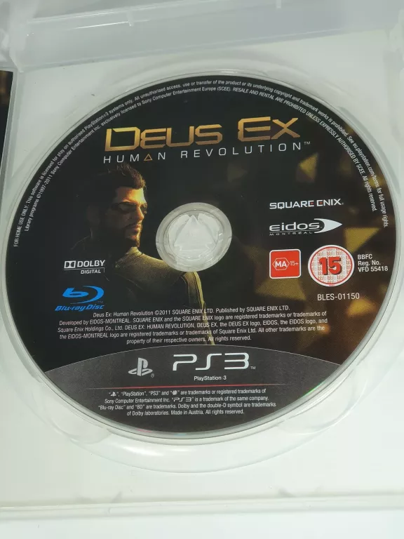 GRA PS3 DEUS EX HUMAN REVOLUTION