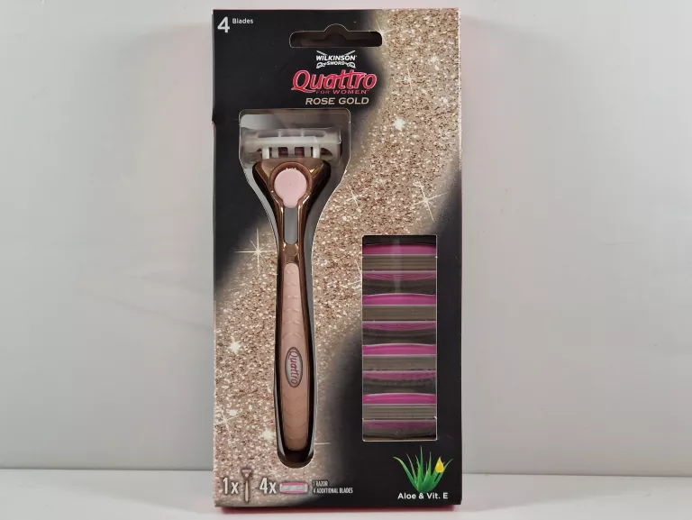 WILKINSON QUATTRO ROSE MASZYNKA, 1+4 WKŁADY