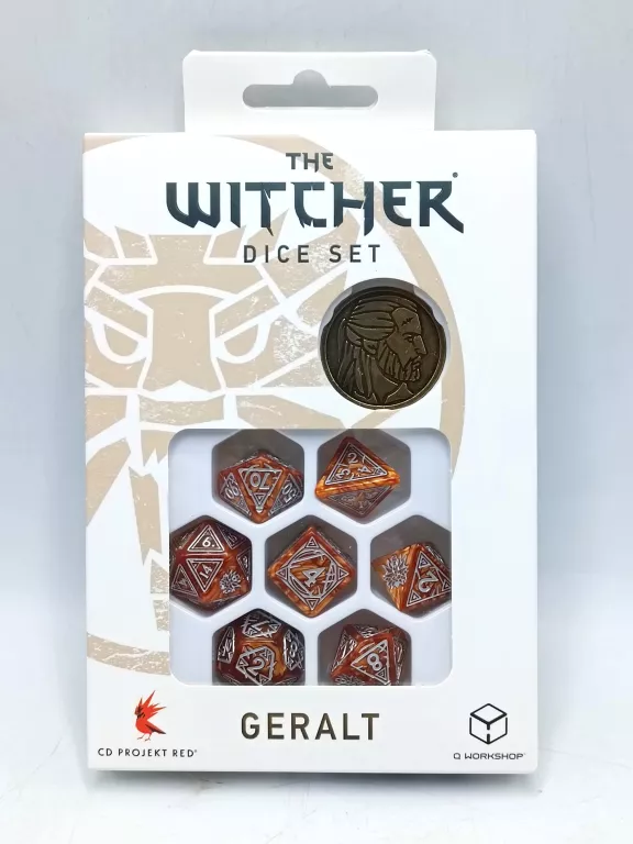 KOŚCI RPG WIEDŹMIN GERALT ŁOWCA POTWORÓW WITCHER