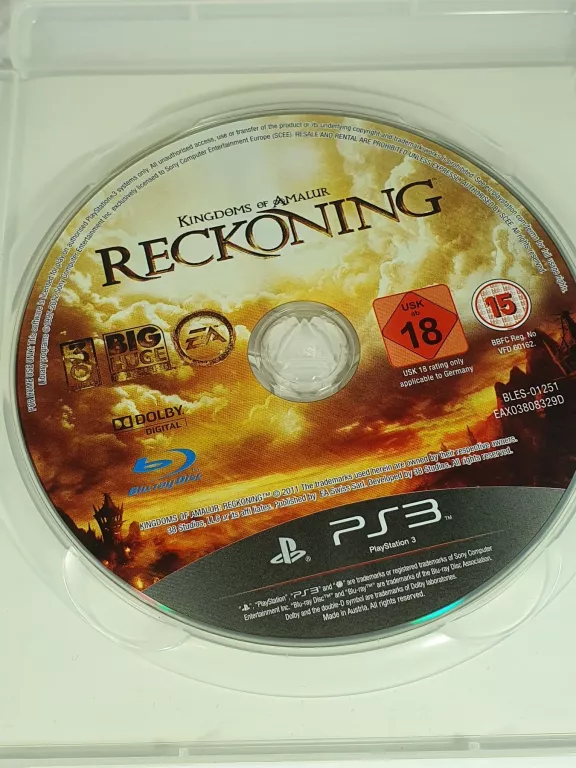 GRA PS3 KINGDOMS OF AMALUR: RECKONING