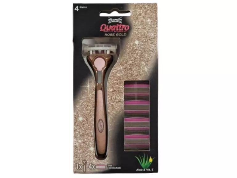 WILKINSON QUATTRO ROSE MASZYNKA, 1+4 WKŁADY