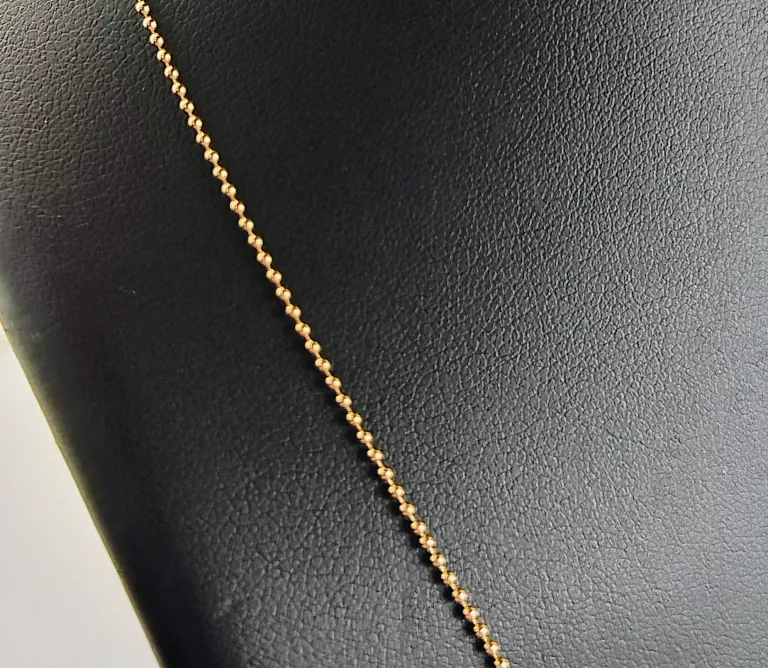 ZŁOTY ŁAŃCUSZEK 2,25 G 585 45CM