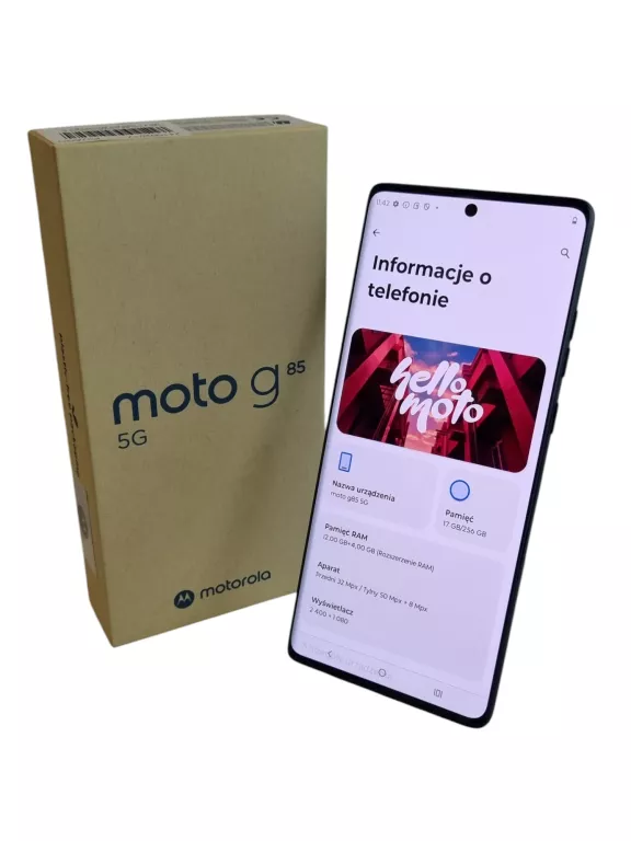 MOTOROLA MOTO G85 5G /12GB/256GB /OPIS