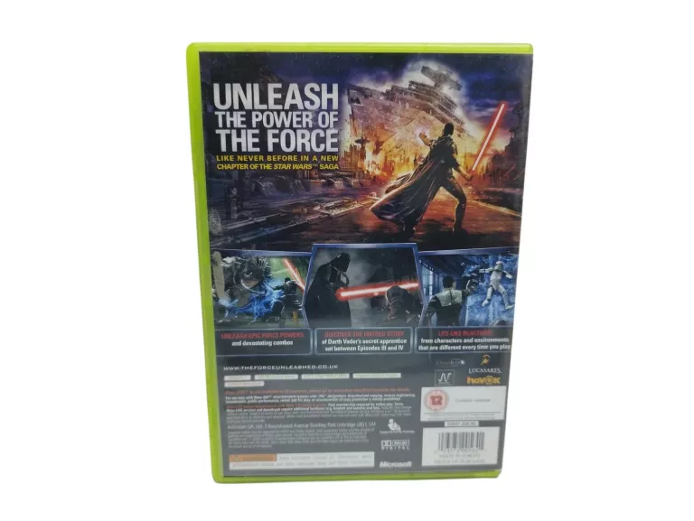 STAR WARS THE FORCE UNLEASHED XBOX 360