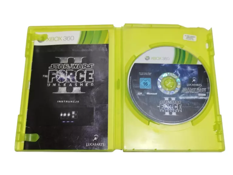 STAR WARS THE FORCE UNLEASHED XBOX 360 II