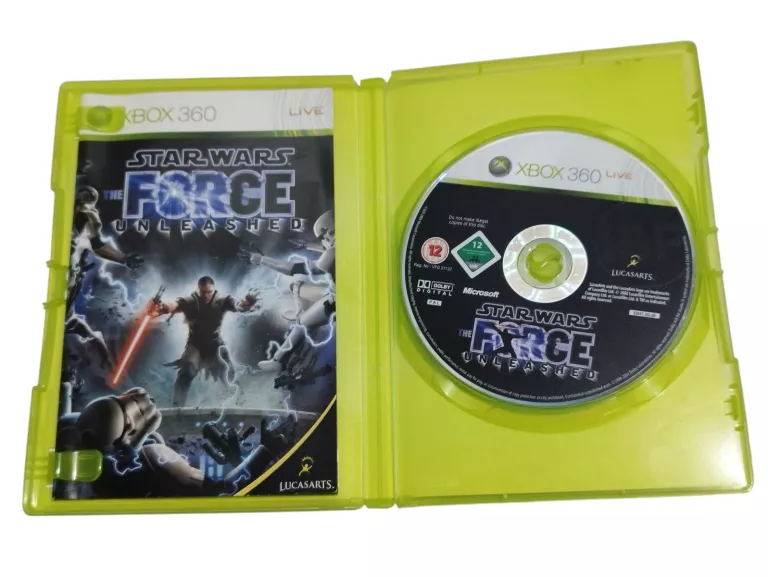 STAR WARS THE FORCE UNLEASHED XBOX 360