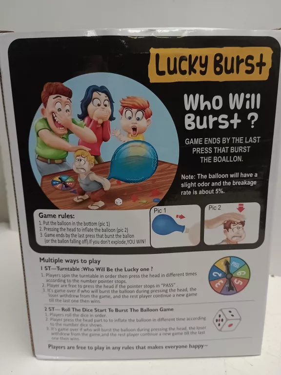 GRA LUCKY BURST THE BALLOON GAME