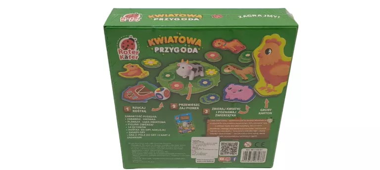 GRA EDUKACYJNA KWIATOWA PRZYGODA ROTER KAFER
