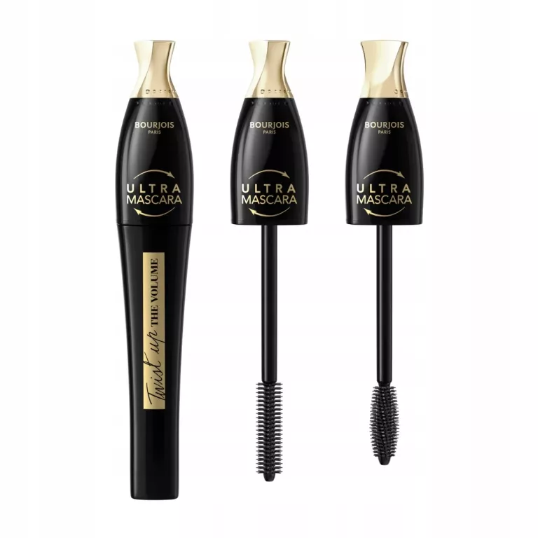 BOURJOIS MASCARA TUSZ DO RZĘS TWIST UP THE VOLUME 001 ULTRA BLACK CZARNY