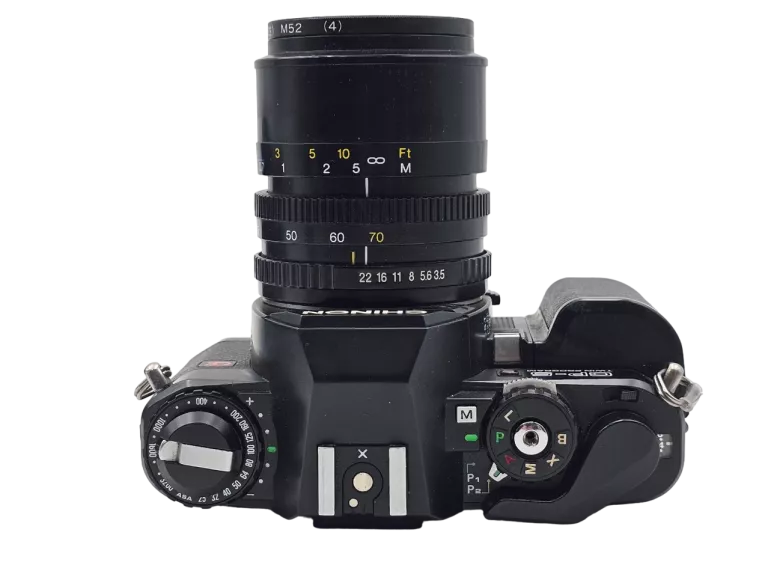 APARAT ANALOGOWY CHINON CP-5 TWIN PROGRAM 35-70MM