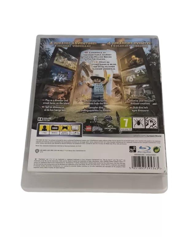 GRA PS3 LEGO JURASSIC WORLD