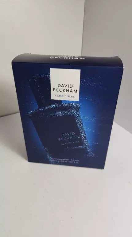 DAVID BECKHAM CLASSIC BLUE ZESTAW
