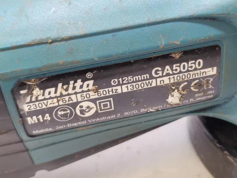 SZLIFIERKA KĄTOWA MAKITA GA5050R 2022R