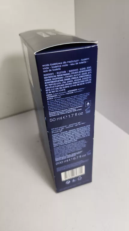 DAVID BECKHAM CLASSIC BLUE ZESTAW