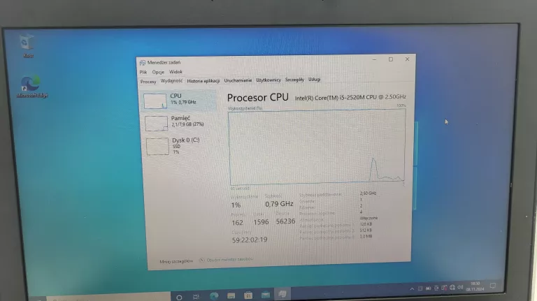LAPTOP DELL LATITUDE E6420 (ZASILACZ)