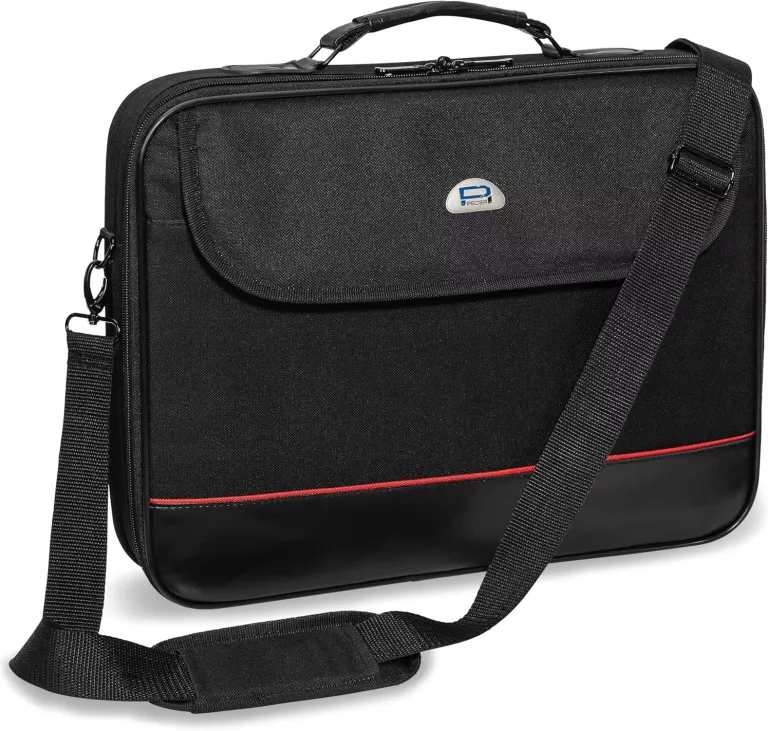 PEDEA TORBA NA LAPTOPA 17,3 CALA (43,9 CM) TORBA NA RAMIĘ Z PASKIEM CZARNA