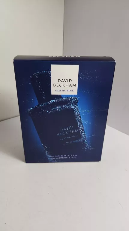 DAVID BECKHAM CLASSIC BLUE ZESTAW