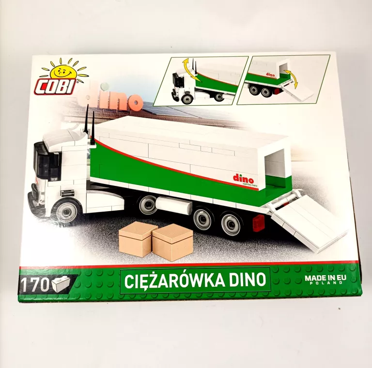 KLOCKI COBI CIĘŻARÓWKA DINO