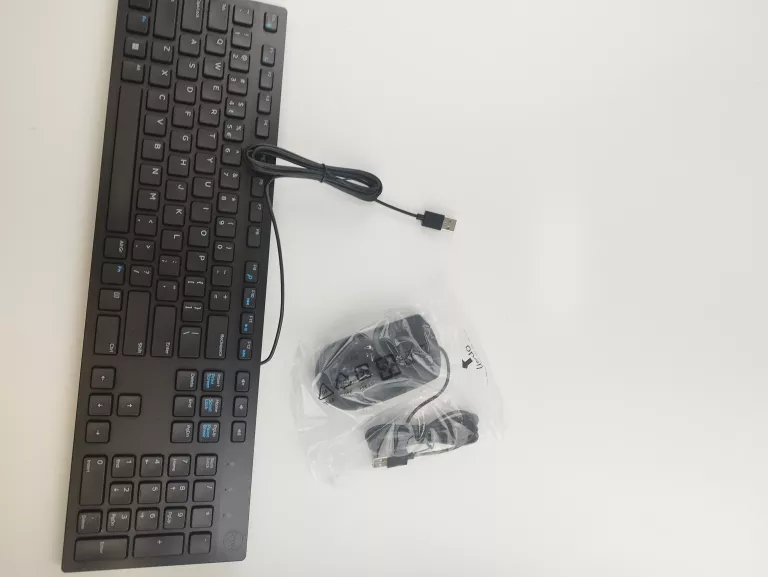 ZESTAW KLAWIATURA + MYSZ PRZEWODOWA DELL