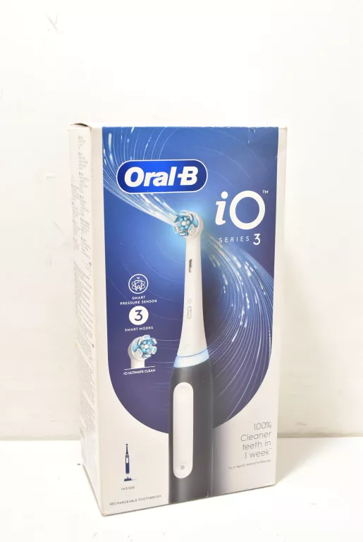 SZCZOTECZKA MAGNETYCZNA ORAL-B IO 3 CZARNY