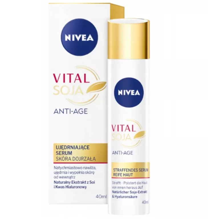 NIVEA VITAL SOJA UJĘDRNIAJĄCE SERUM 40ML