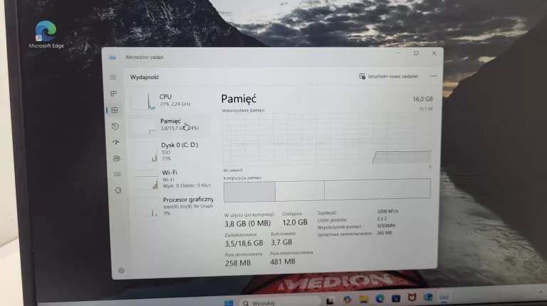 LAPTOP MEDION AKOYA E15433 (ZASILACZ)