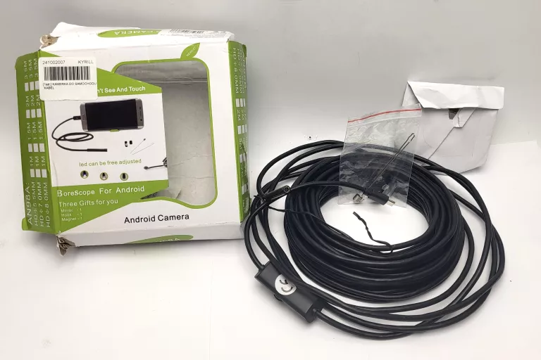 KAMERA/ENDOSKOP NA USB DO TELEFONU Z ANDROIDEM AN97 10M HARD