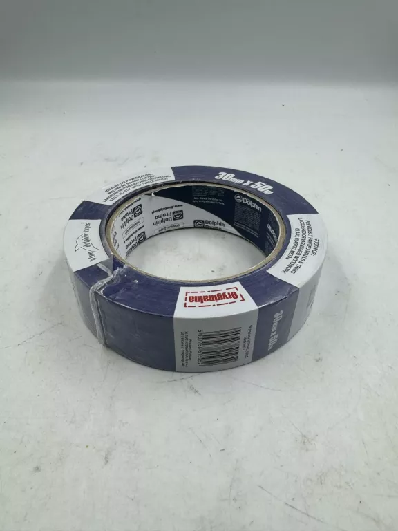 TAŚMA MALARSKA BLUE DOLPHIN DELFIN NIEBIESKA 30MM