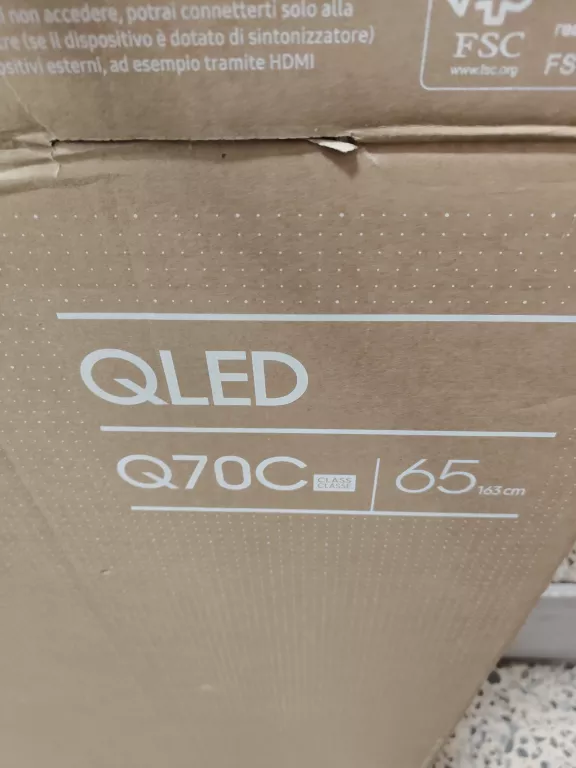 TELEWIZOR QLED SAMSUNG QE65Q77CATXXH 65" 4K UHD KOMPLET