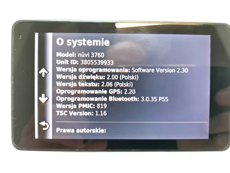 NAWIGACJA GARMIN NUVI 3760