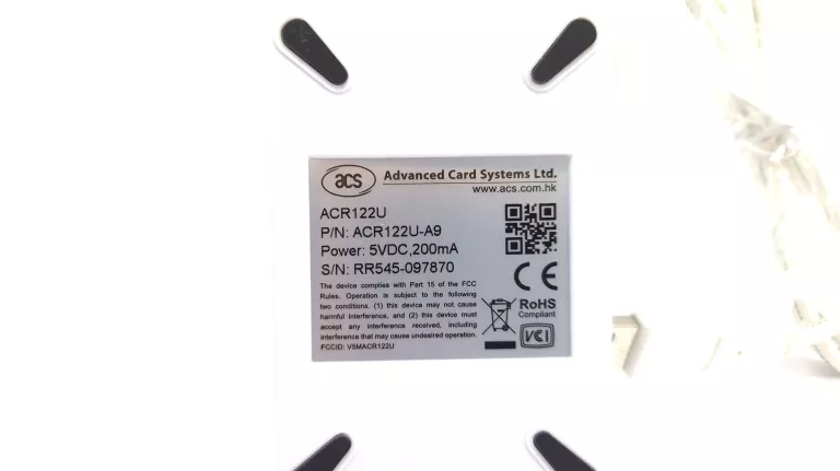 CZYTNIK KART NFC ACR122U RFID ISO14443 DO KOMPUTERA