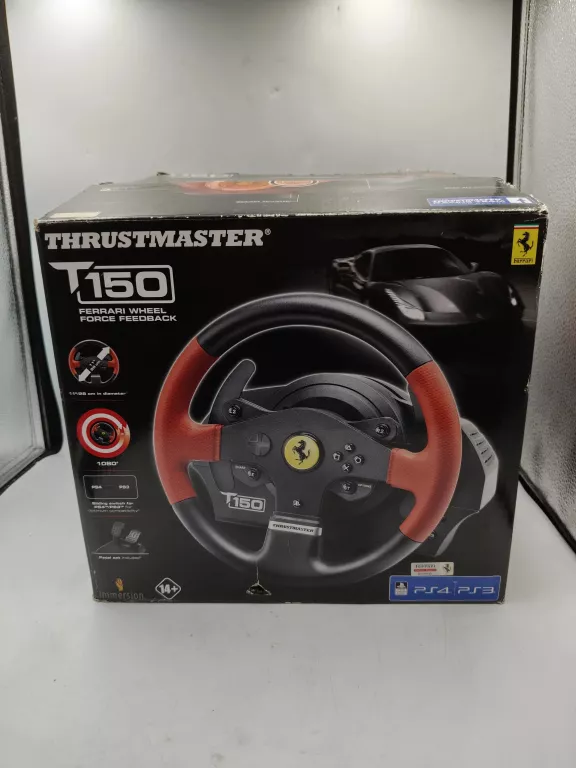 KIEROWNICA THRUSTMASTER FERRARI EDITION T150 (PS3, PS4)