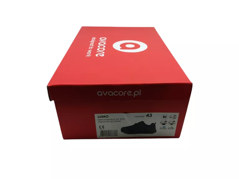 BUTY ROBOCZE AVACORE LUMO ROZMIAR 43 S1 JAK NOWE KOMPLET