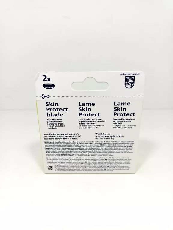 OSTRZA WYMIENNE DO GOLARKI PHILIPS ONEBLADE SKINPROTECT 2 SZTUKI QP229/52