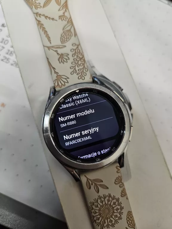 SMARTWATCH SAMSUNG GALAXY WATCH 4 CLASSIC 42MM SM-R880