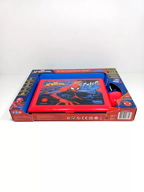 LEXIBOOK SPIDER-MAN LAPTOP EDUKACYJNY DWUJĘZYCZNY