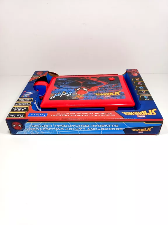 LEXIBOOK SPIDER-MAN LAPTOP EDUKACYJNY DWUJĘZYCZNY
